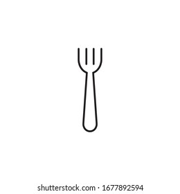 Spoon And Fork Icon Vector Design Illustration