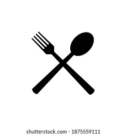 spoon and fork icon vector. spoon, fork and knife icon vector. restaurant icon