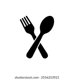 spoon and fork icon vector. spoon, fork and knife icon vector. restaurant sign and symbol