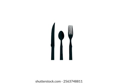 spoon, fork, knife, plate icon Cutlery icon. Spoon, forks, knife. restaurant business concept, vector illustration