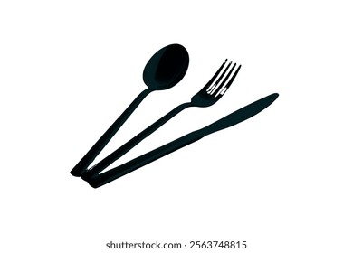 spoon, fork, knife, plate icon Cutlery icon. Spoon, forks, knife. restaurant business concept, vector illustration