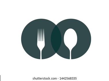 Spoon and fork logo inspiration