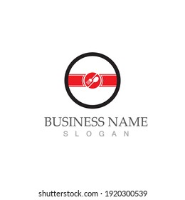 spoon and fork logo and symbol vector