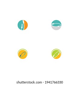 spoon and fork logo and symbol vector