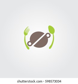 spoon and fork Restaurant Logo