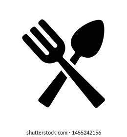 spoon and fork resturant logo icon