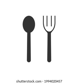 The spoon and fork symbol is suitable for a restaurant