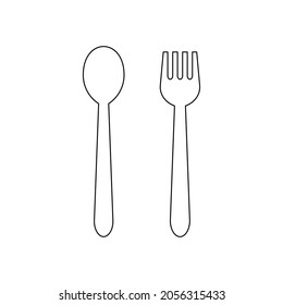 Symbol für Löffel- und Gabeldorsch