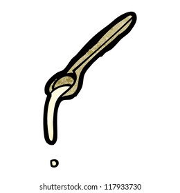 spoon of gruel cartoon