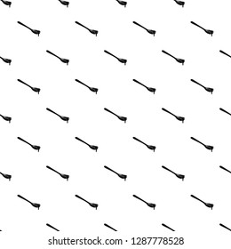 Spoon of honey pattern seamless vector repeat geometric for any web design