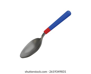spoon icon 3d illustration render