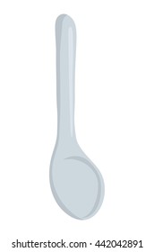 Spoon icon. Bakery design. Vector graphic