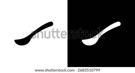 Spoon icon collection. Flat illustration of vector icon
