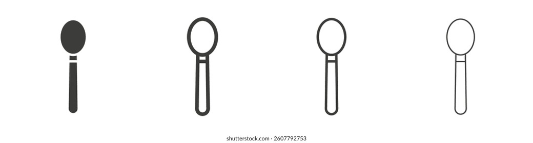 Spoon icon collection for website designs