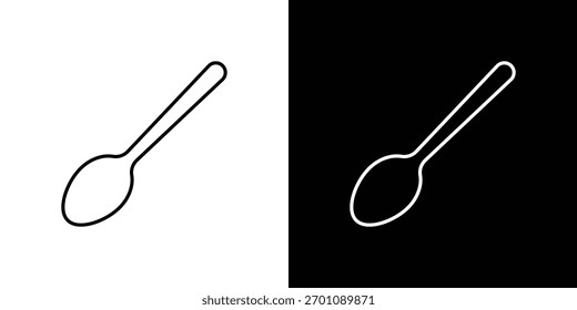 Löffel Symbol Design Vektorgrafik Illustrationen