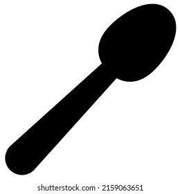 diseño de icono de cuchara, ilustración vectorial, mejor utilizado para presentaciones