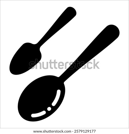 Spoon Icon Element For Design