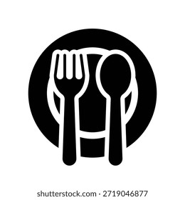 Spoon icon illustration vector design template
