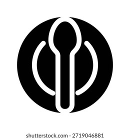 Spoon icon illustration vector design template