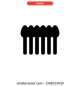 spoon icon isolated sign symbol vector illustration - high quality black style vector icons

