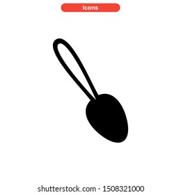 spoon icon isolated sign symbol vector illustration - high quality black style vector icons
