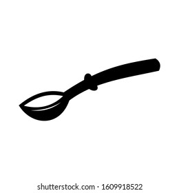spoon icon isolated sign symbol vector illustration - high quality black style vector icons
