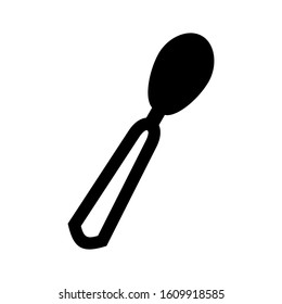 spoon icon isolated sign symbol vector illustration - high quality black style vector icons
