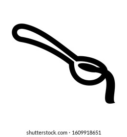 spoon icon isolated sign symbol vector illustration - high quality black style vector icons
