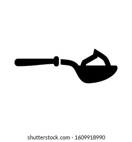 spoon icon isolated sign symbol vector illustration - high quality black style vector icons
