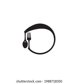 Diseño de ilustración vectorial del logotipo del icono de Spoon 
