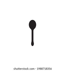 Spoon icon logo vector illustration design 
