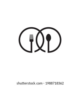 Spoon icon logo vector illustration design 
