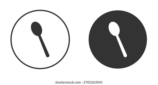 Spoon icon. Perfect for web and app interfaces, presentations, infographics