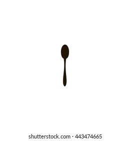 spoon icon. spoon sign