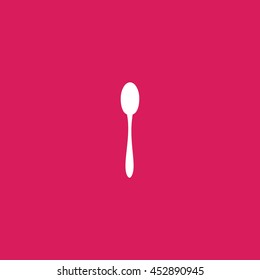spoon icon. spoon sign