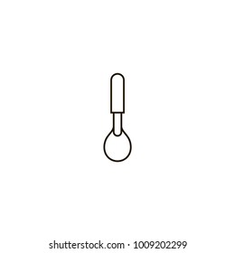spoon icon. sign design