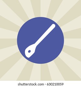 spoon icon. sign design. background
