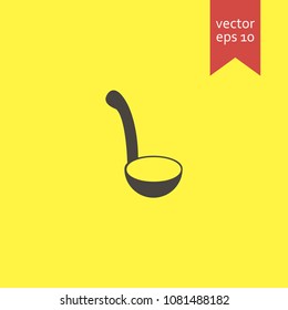 spoon. spoon icon. sign design. Vector EPS 10