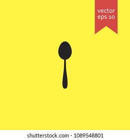 spoon. spoon icon. sign design. Vector EPS 10.