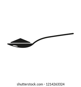 Spoon icon. Simple vector illustration.