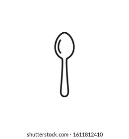 Spoon icon symbol vector illustration