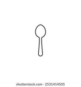 Spoon icon symbol vector illustration