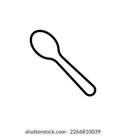 Spoon icon vector design templates isolated on white background