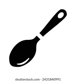 Spoon Icon, Vector Graphics Illustrations 