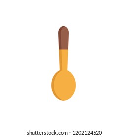 spoon icon vector. kitchen flat icon