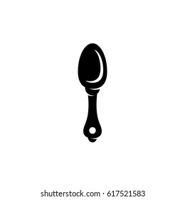 Spoon icon. Vector logo illustration isolated sign symbol