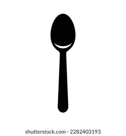 Spoon icon vector on trendy design