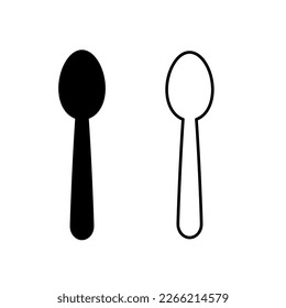 Spoon icon vector trendy style illustration on white background..eps