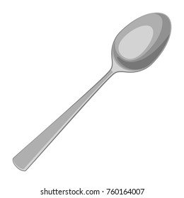 Spoon isolated on white