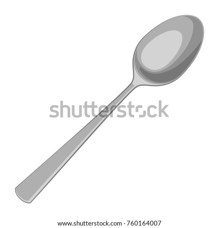 Spoon isolated on white